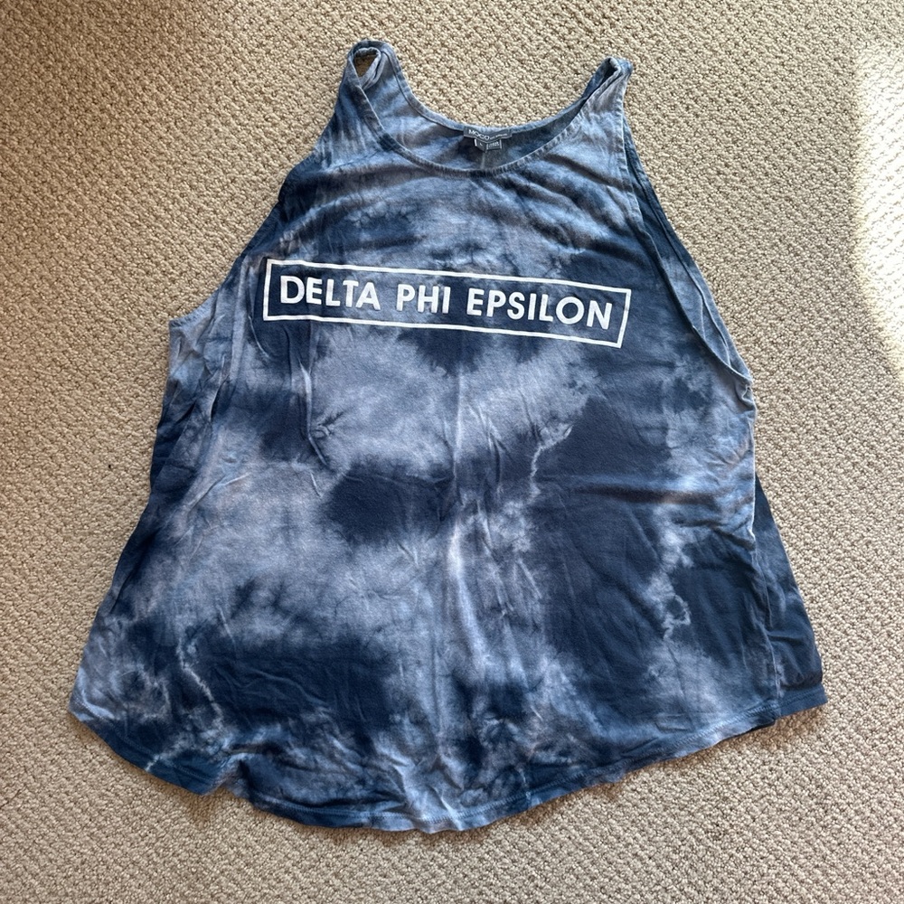 Delta Phi Epsilon Tie-Dye Tank